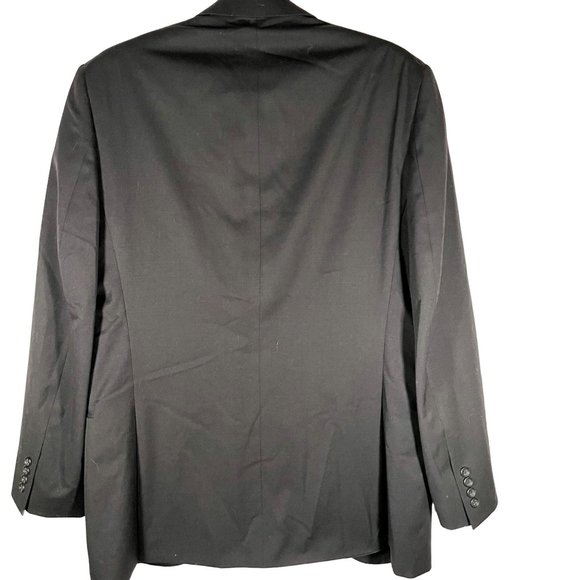 Pronto Uomo grey 2 button blazer suit jacket men’s 38 long - Picture 2 of 14